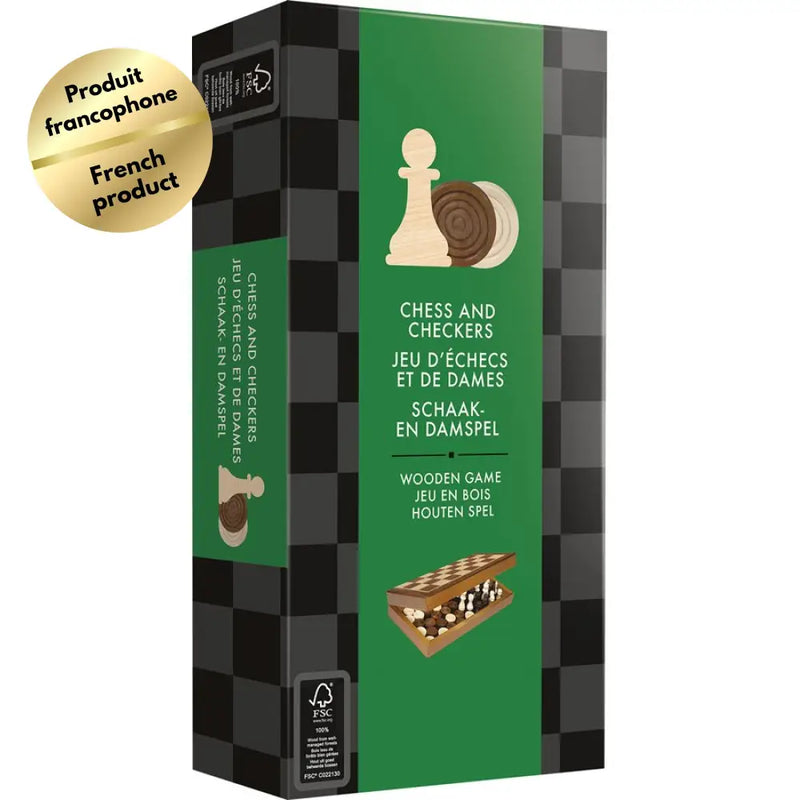 CHESS AND CHECKERS - FOLDING VERSION (ML) - Board Games