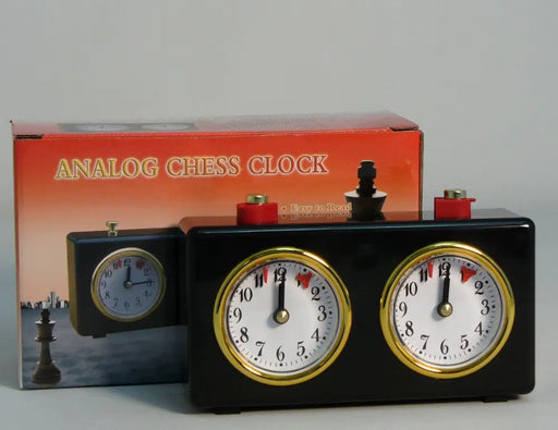 CHESS CLOCK: WINDING ANALOG - Board Games