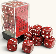 Chessex: Speckled 12d6 Lava Stone 16mm - Accessoire