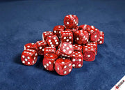 Chessex: Speckled 36d6 Lava Stone 12mm - Accessoire