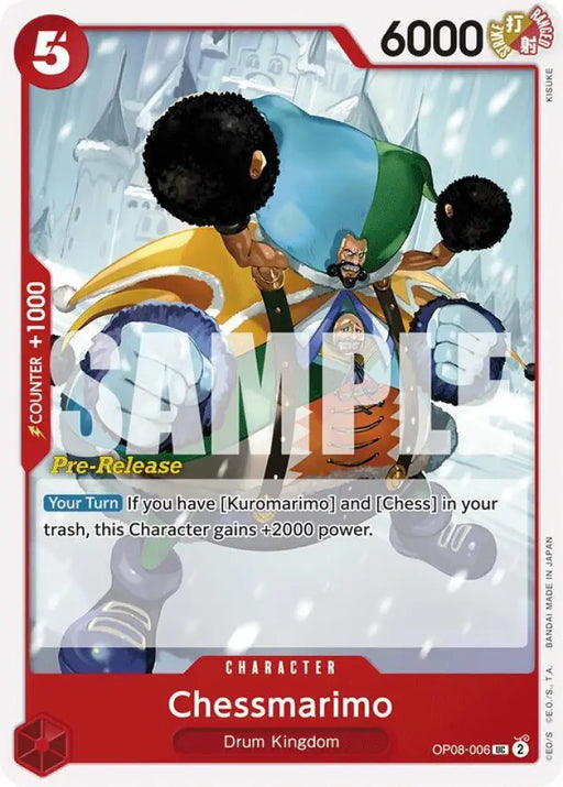 Chessmarimo (OP08-006) [Two Legends Pre-Release Cards]