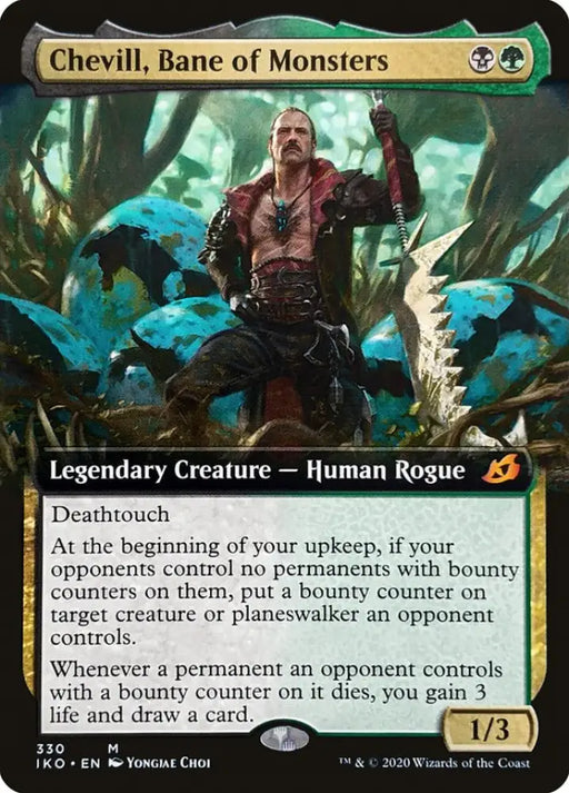 Chevill Bane of Monsters (Extended Art) [Ikoria: Lair of Behemoths] - MTG Single