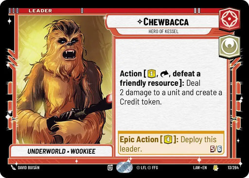 Chewbacca - Hero of Kessel (13/264) [A Lawless Time]