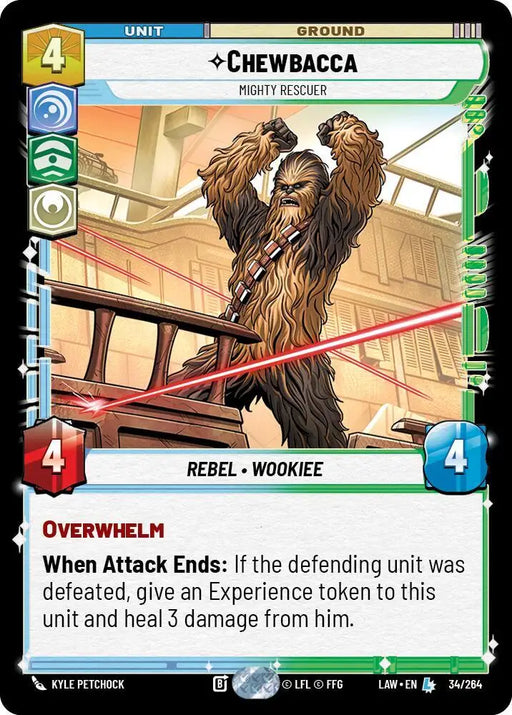 Chewbacca - Mighty Rescuer (34/264) [A Lawless Time]
