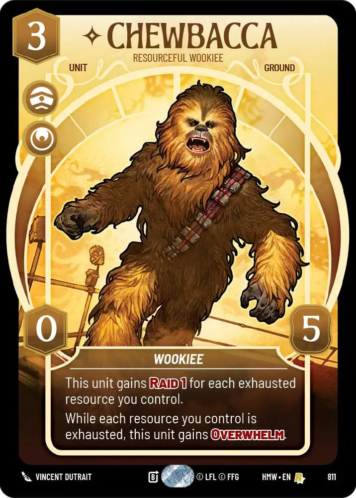 Chewbacca - Resourceful Wookiee (Prestige) (811) [Homeworlds]