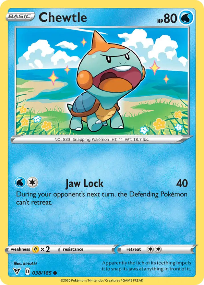 Chewtle (038/185) [Sword & Shield: Vivid Voltage] - Pokemon Single