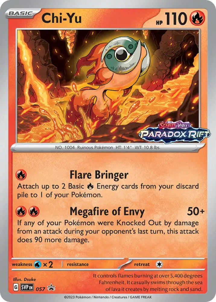 Chi-Yu (057) [Scarlet & Violet: Black Star Promos] - Pokemon Single