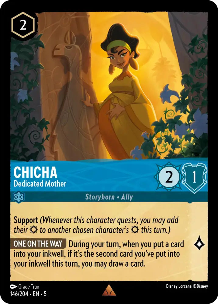 Chicha - Dedicated Mother (146/204) [Shimmering Skies] - Lorcana Single