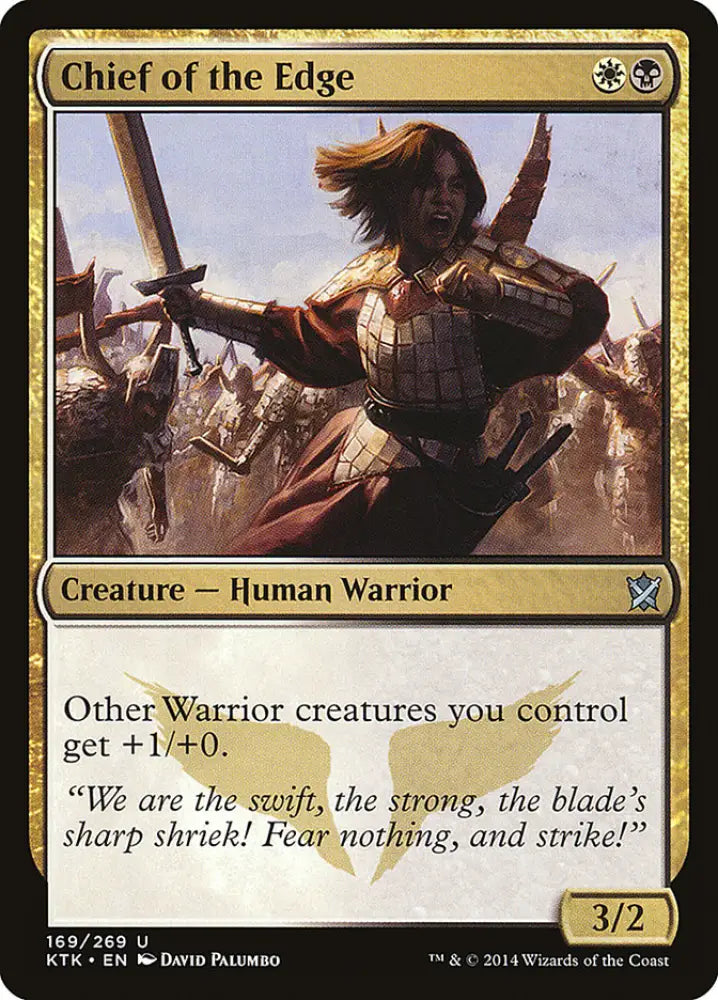 Chief of the Edge [Khans of Tarkir] - MTG Single