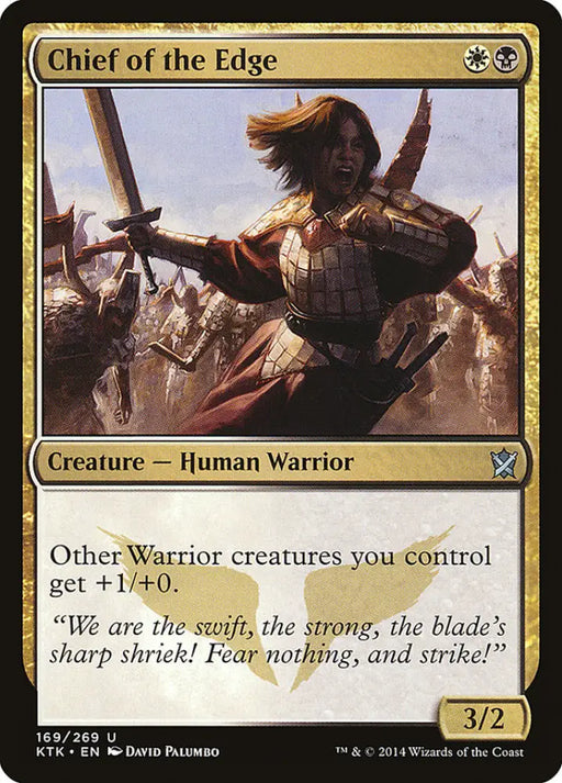 Chief of the Edge [Khans of Tarkir] - MTG Single