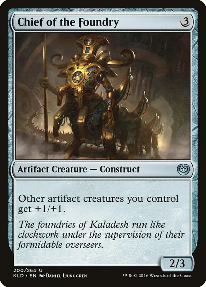 Chief of the Foundry [Kaladesh] - MTG Single