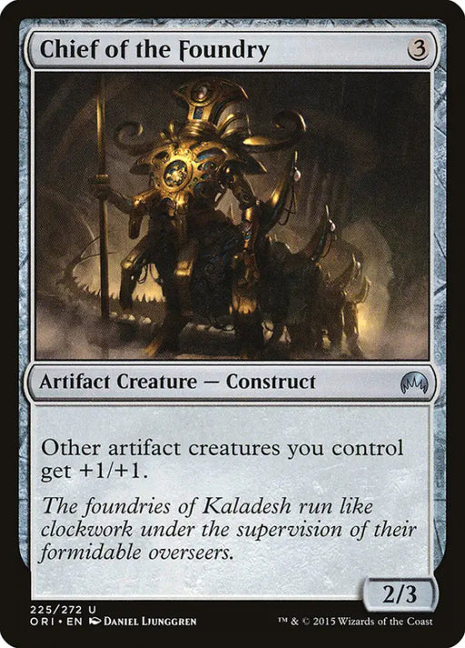 Chief of the Foundry [Magic Origins] - MTG Single