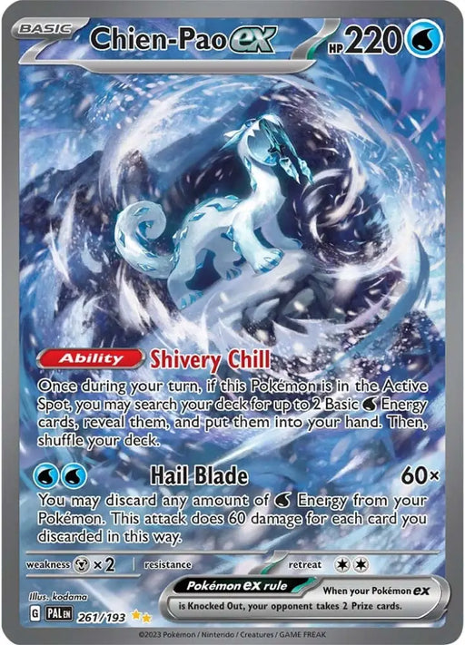 Chien-Pao ex (261/193) [Scarlet & Violet: Paldea Evolved] - Pokemon Single