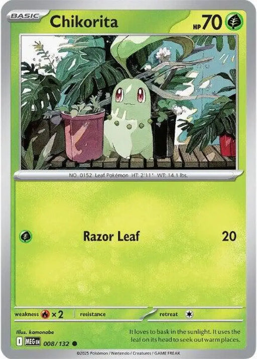 Chikorita (008/132) [ME01: Mega Evolution]