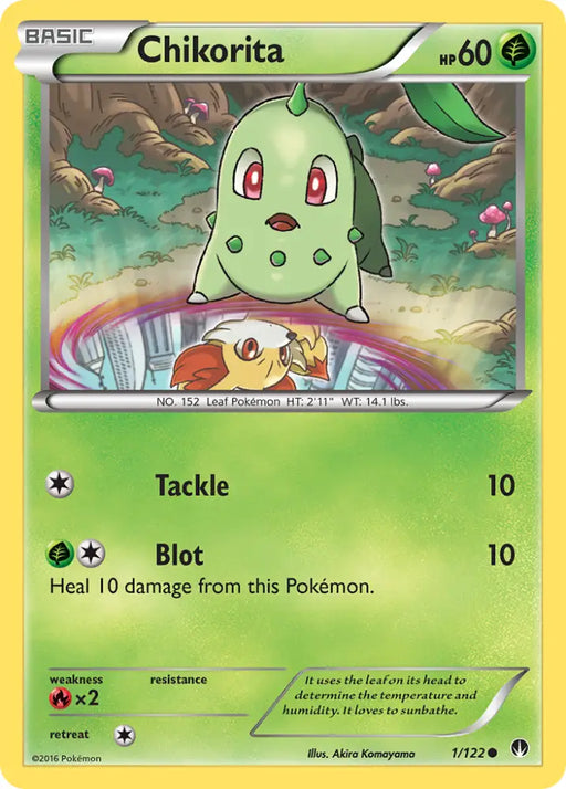 Chikorita (1/122) [XY: BREAKpoint] - Pokemon Single