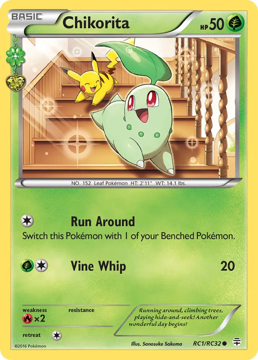 Chikorita (RC1/RC32) [XY: Generations] - Pokemon Single