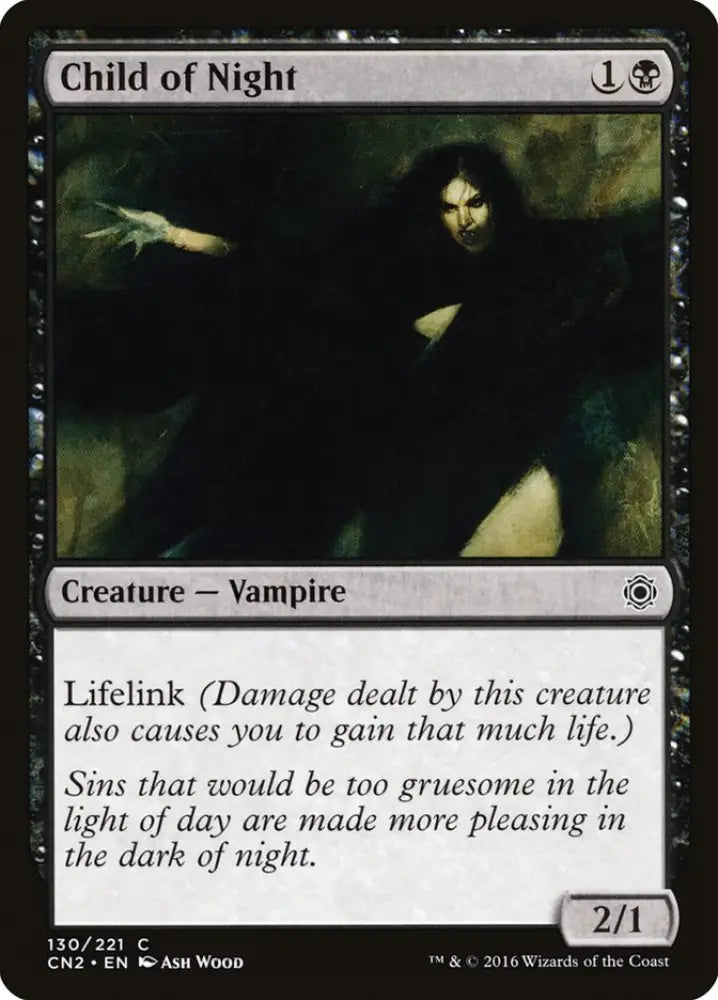 Child of Night [Conspiracy: Take the Crown] - MTG Single