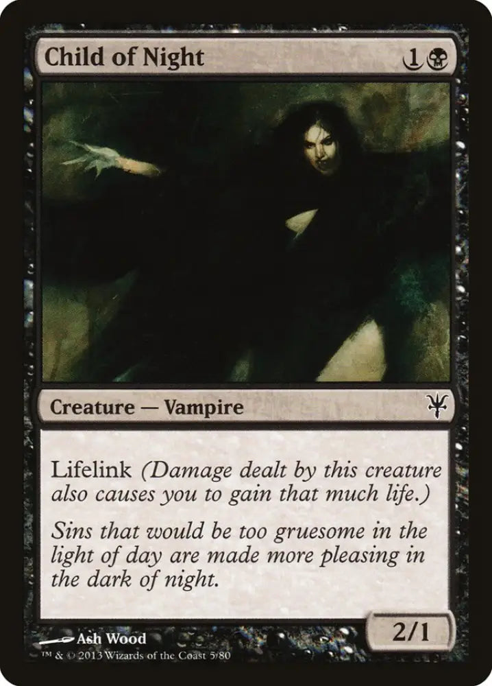 Child of Night [Duel Decks: Sorin vs. Tibalt] - MTG Single