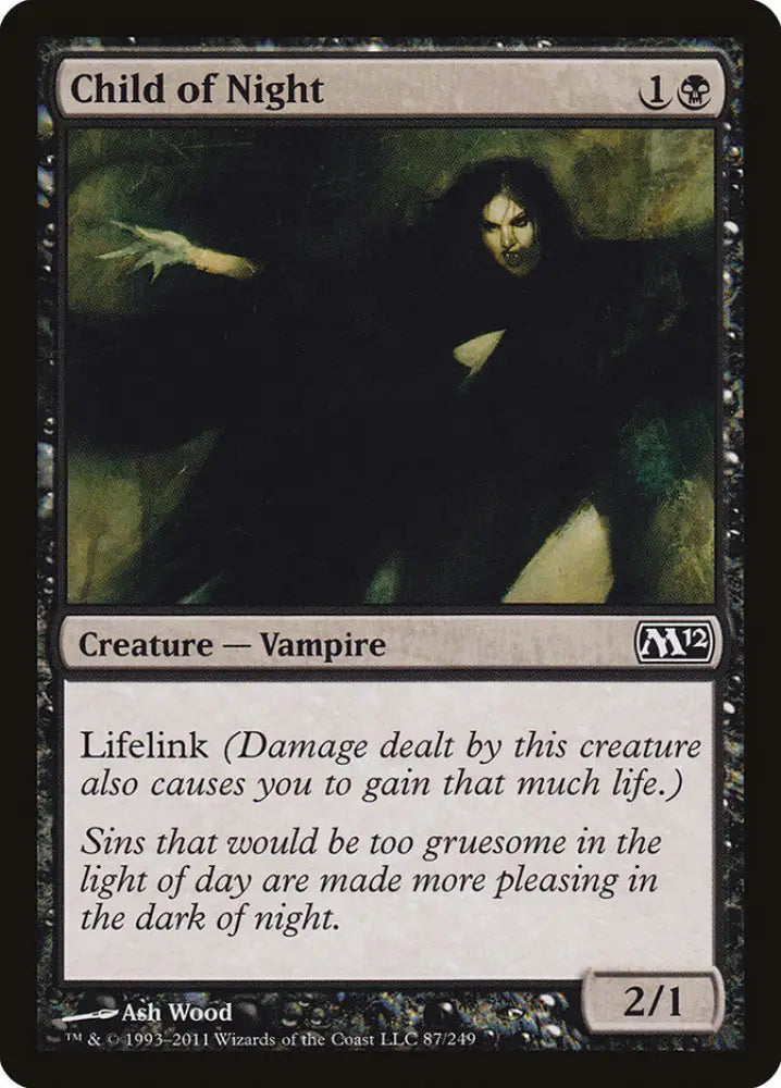 Child of Night [Magic 2012] - MTG Single