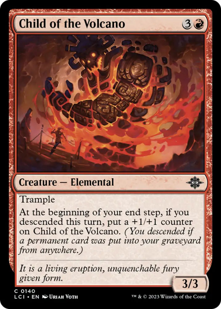 Child of the Volcano [The Lost Caverns of Ixalan] - MTG Single