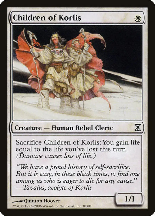 Children of Korlis [Time Spiral] - MTG Single