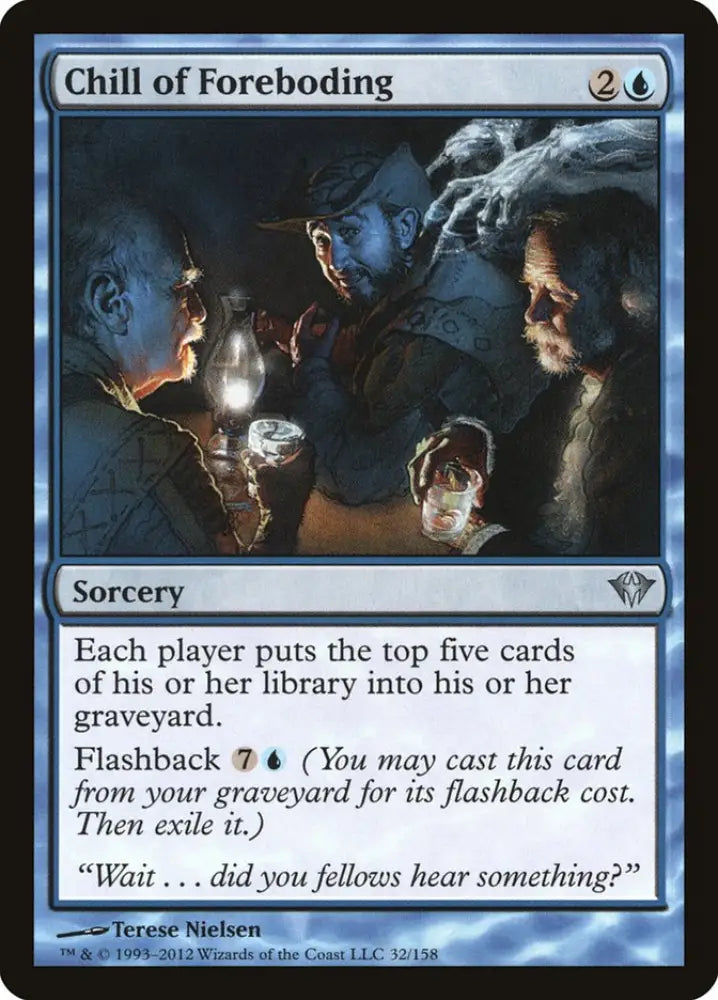 Chill of Foreboding [Dark Ascension] - MTG Single