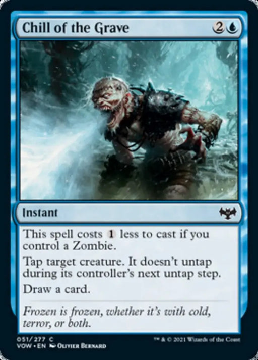 Chill of the Grave [Innistrad: Crimson Vow] - MTG Single