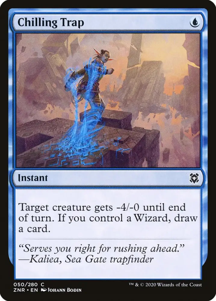 Chilling Trap [Zendikar Rising] - MTG Single