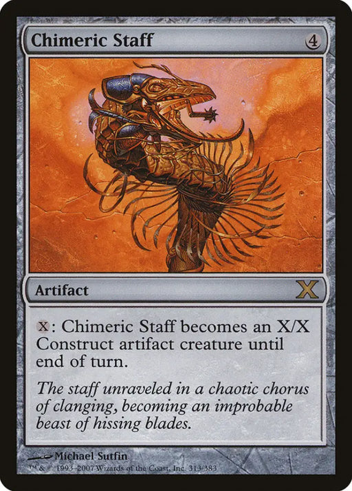 Chimeric Staff [Tenth Edition] - MTG Single