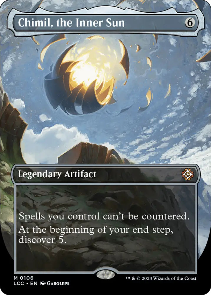 Chimil the Inner Sun (Borderless) [The Lost Caverns of Ixalan Commander] - MTG Single