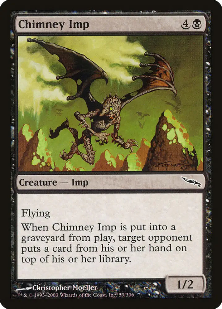 Chimney Imp [Mirrodin] - MTG Single