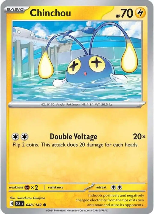 Chinchou (048/142) [Scarlet & Violet: Stellar Crown] - Pokemon Single