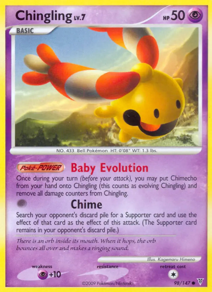 Chingling (98/147) [Platinum: Supreme Victors] - Pokemon Single
