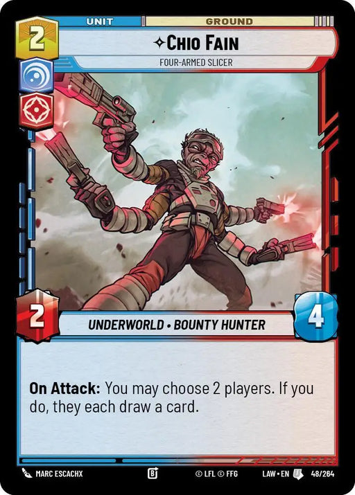 Chio Fain - Four-Armed Slicer (48/264) [A Lawless Time]