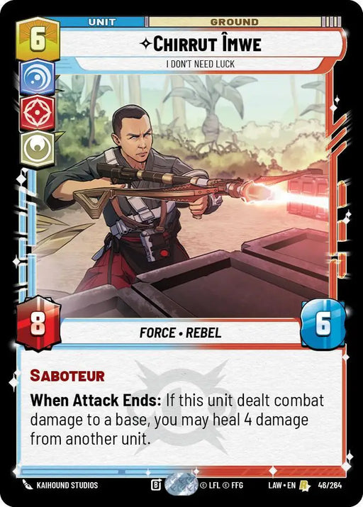 Chirrut Îmwe - I Don't Need Luck (46/264) [A Lawless Time]