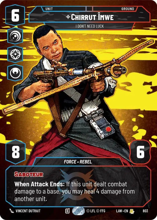 Chirrut Imwe - I Don't Need Luck (Prestige) (803) [A Lawless Time]