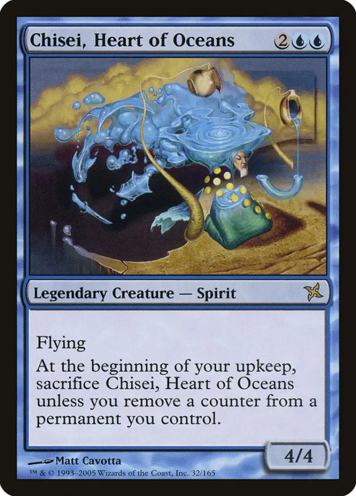 Chisei Heart of Oceans [Betrayers of Kamigawa] - MTG Single
