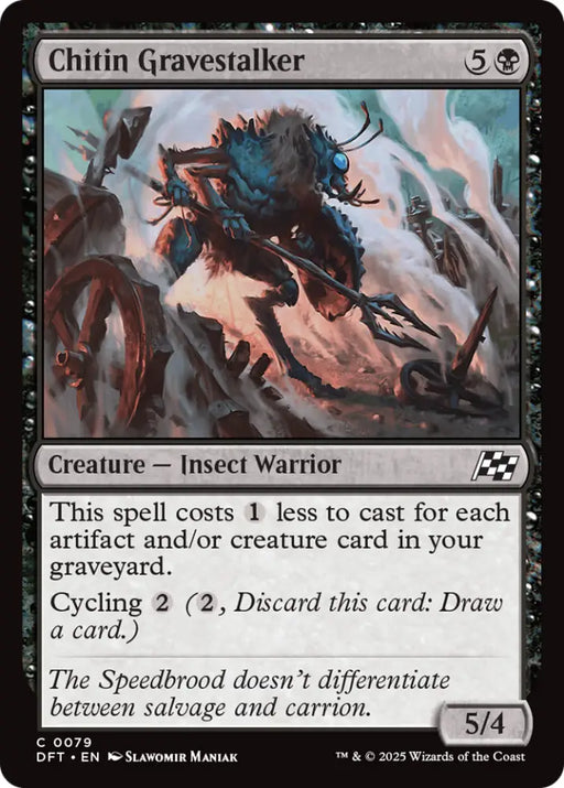 Chitin Gravestalker [Aetherdrift] - MTG Single
