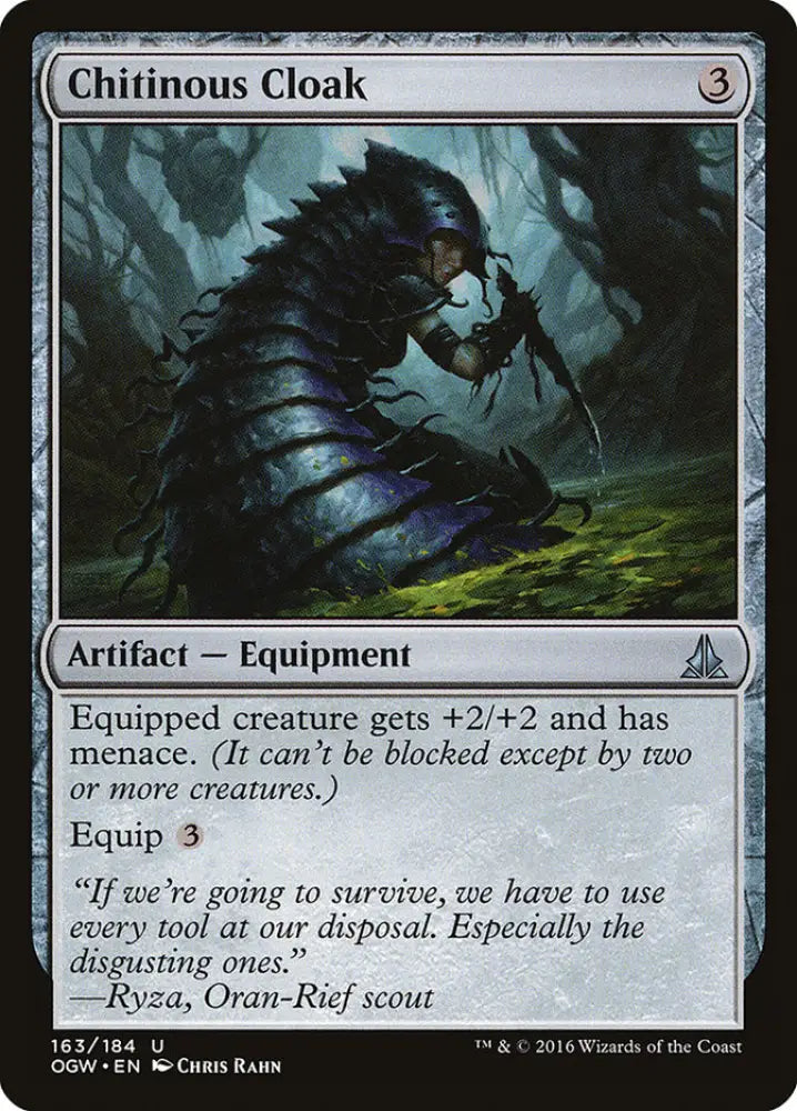 Chitinous Cloak [Oath of the Gatewatch] - MTG Single