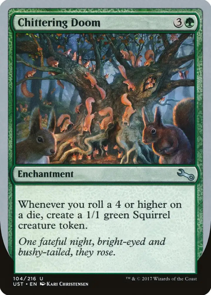 Chittering Doom [Unstable] - MTG Single