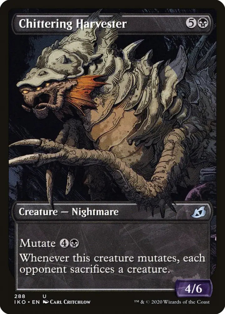 Chittering Harvester (Showcase) [Ikoria: Lair of Behemoths] - MTG Single