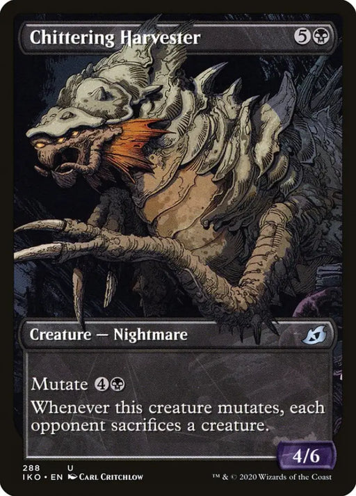 Chittering Harvester (Showcase) [Ikoria: Lair of Behemoths] - MTG Single
