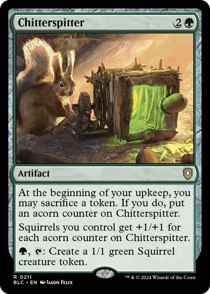 Chitterspitter [Bloomburrow Commander] - MTG Single