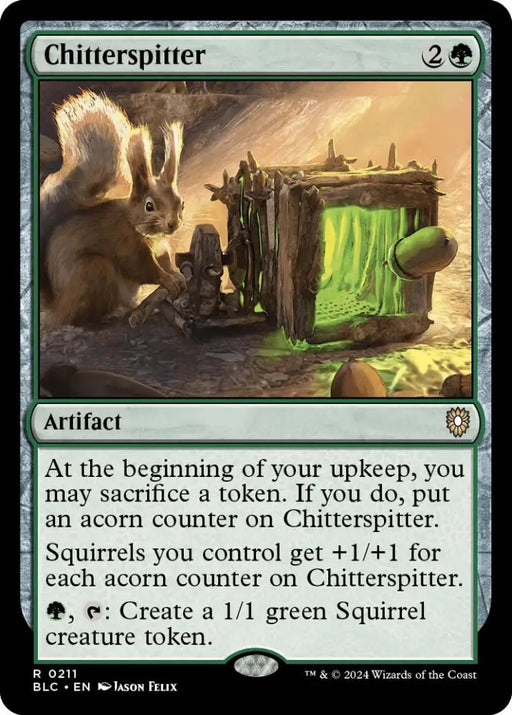 Chitterspitter [Bloomburrow Commander] - MTG Single