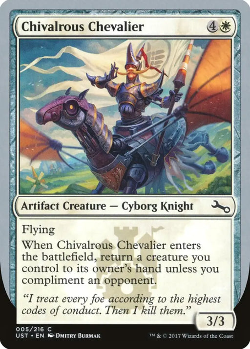 Chivalrous Chevalier [Unstable] - MTG Single
