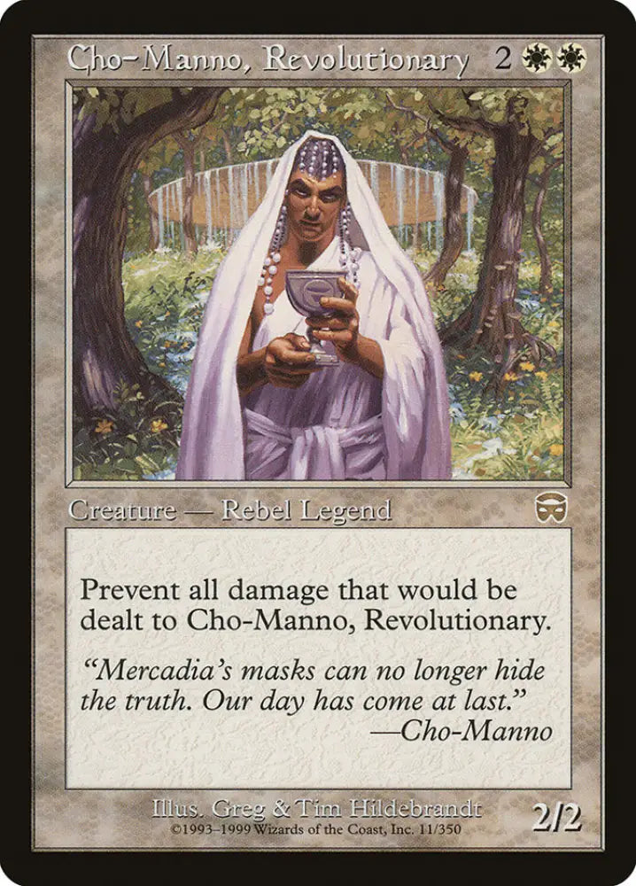 Cho-Manno Revolutionary [Mercadian Masques] - MTG Single