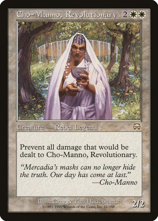 Cho-Manno Revolutionary [Mercadian Masques] - MTG Single