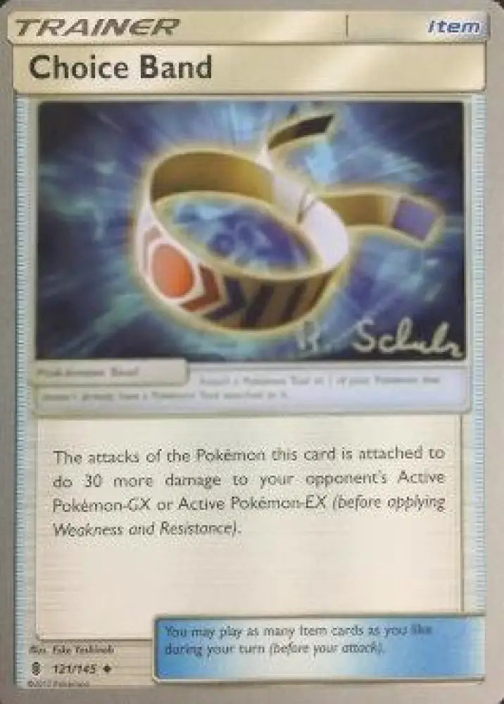 Choice Band (121/145) (Victory Map - Robin Schulz) [World Championships 2018] - Pokemon Single