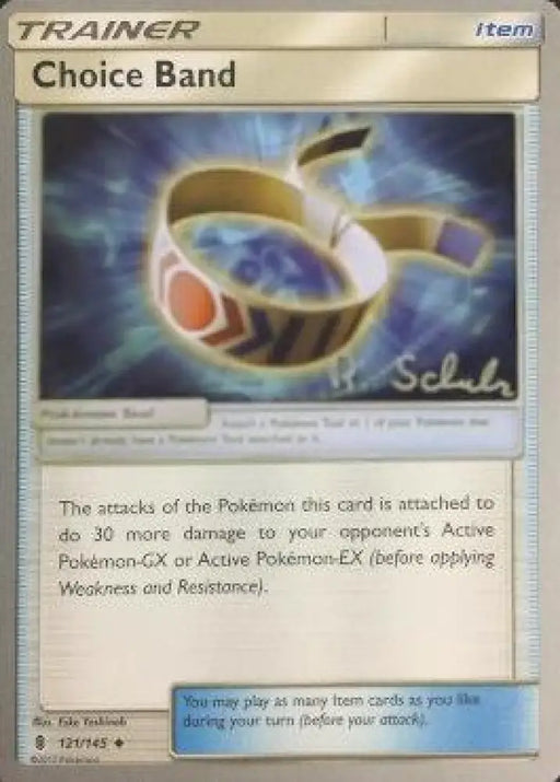 Choice Band (121/145) (Victory Map - Robin Schulz) [World Championships 2018] - Pokemon Single
