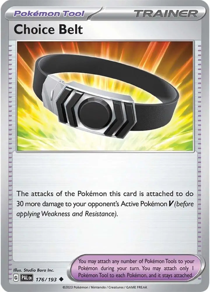 Choice Belt (176/193) [Scarlet & Violet: Paldea Evolved] - Pokemon Single